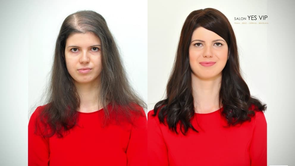 Natural hair thickening in YES VIP Salon!