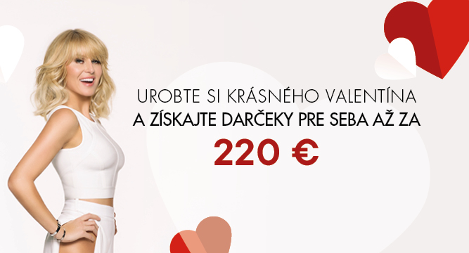 Darujte krásu a zdravie. K poukážkam bonus zadarmo až za 220 EUR