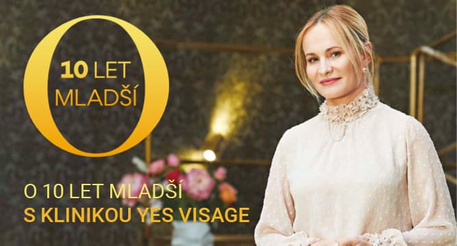 O 10 rokov mladší s Klinikou YES VISAGE a TV Markíza